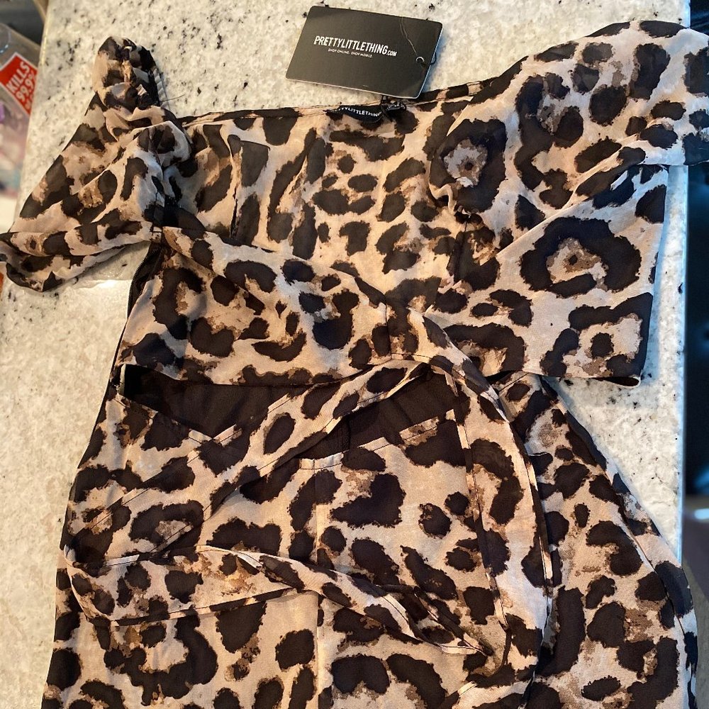 Cheetah Print Romper